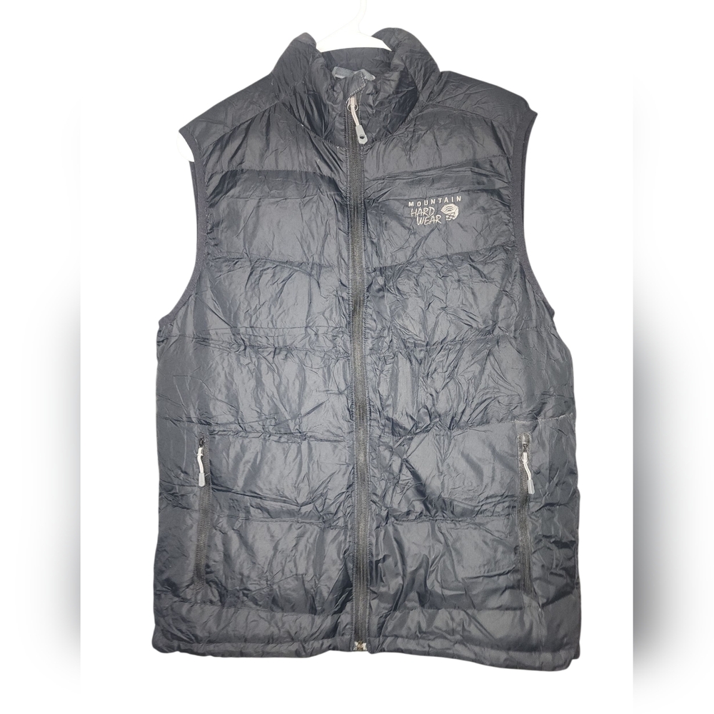 Mens Black Mountain Hardware Q Shield 650 Down Puffer Vest Size M - Picture 1 of 8